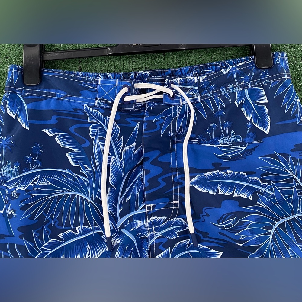 Polo Ralph Lauren Kailua Tropical Print Board Shorts Men’s Size Medium - Picture 5 of 9